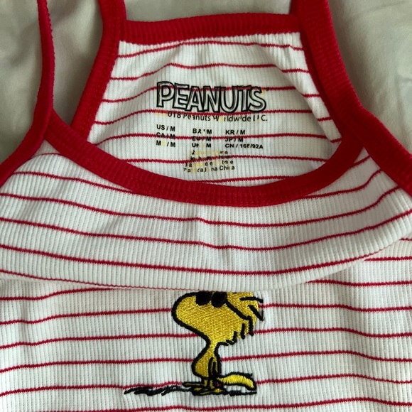 Forever 21 Peanuts Woodstock Crop Top - Picture 2 of 3